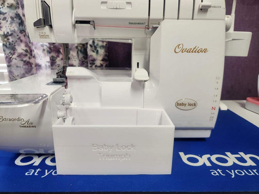 Baby Lock Ovation Serger Thread Bin